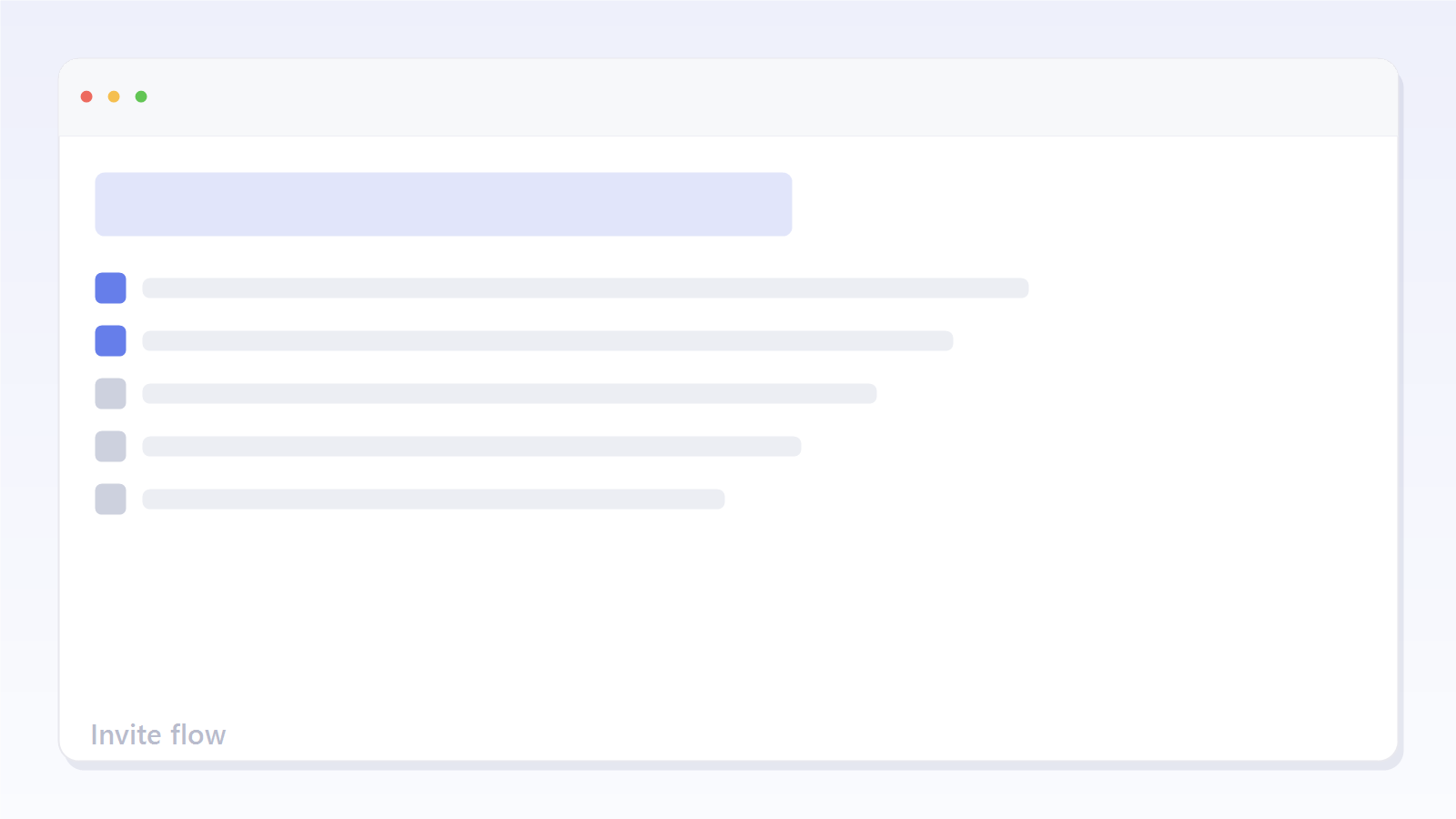 Three-step invite flow from request to fit review to invite